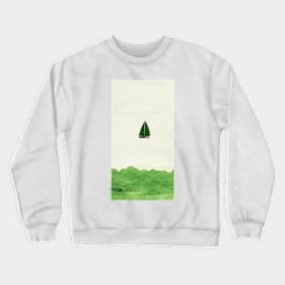 GREEN LEAF BOAT Crewneck Sweatshirt